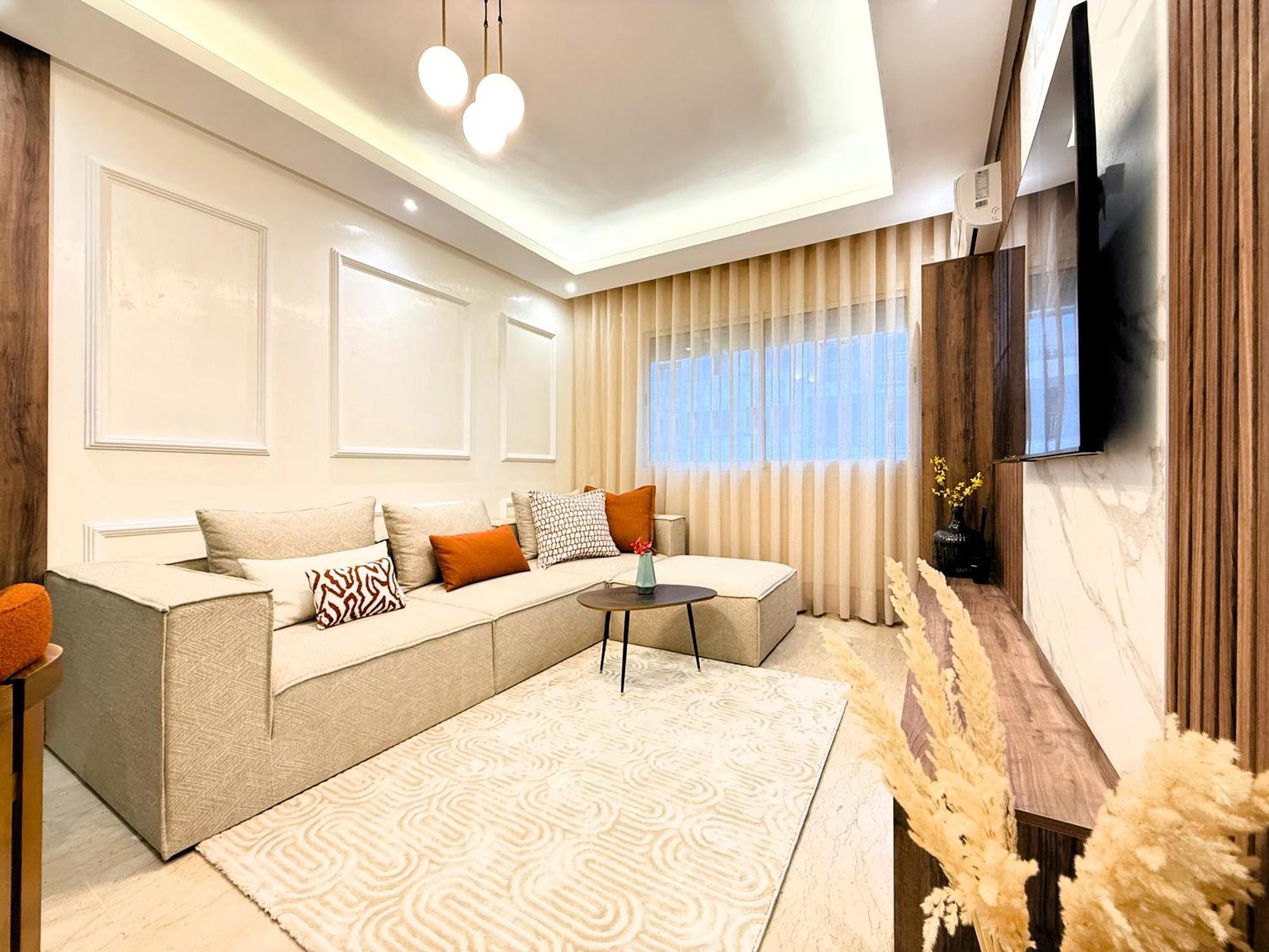 Cosy Greeny 3 Bdr - Downtown Near Oasis Train And Tramway คาซาบลังกา ภายนอก รูปภาพ