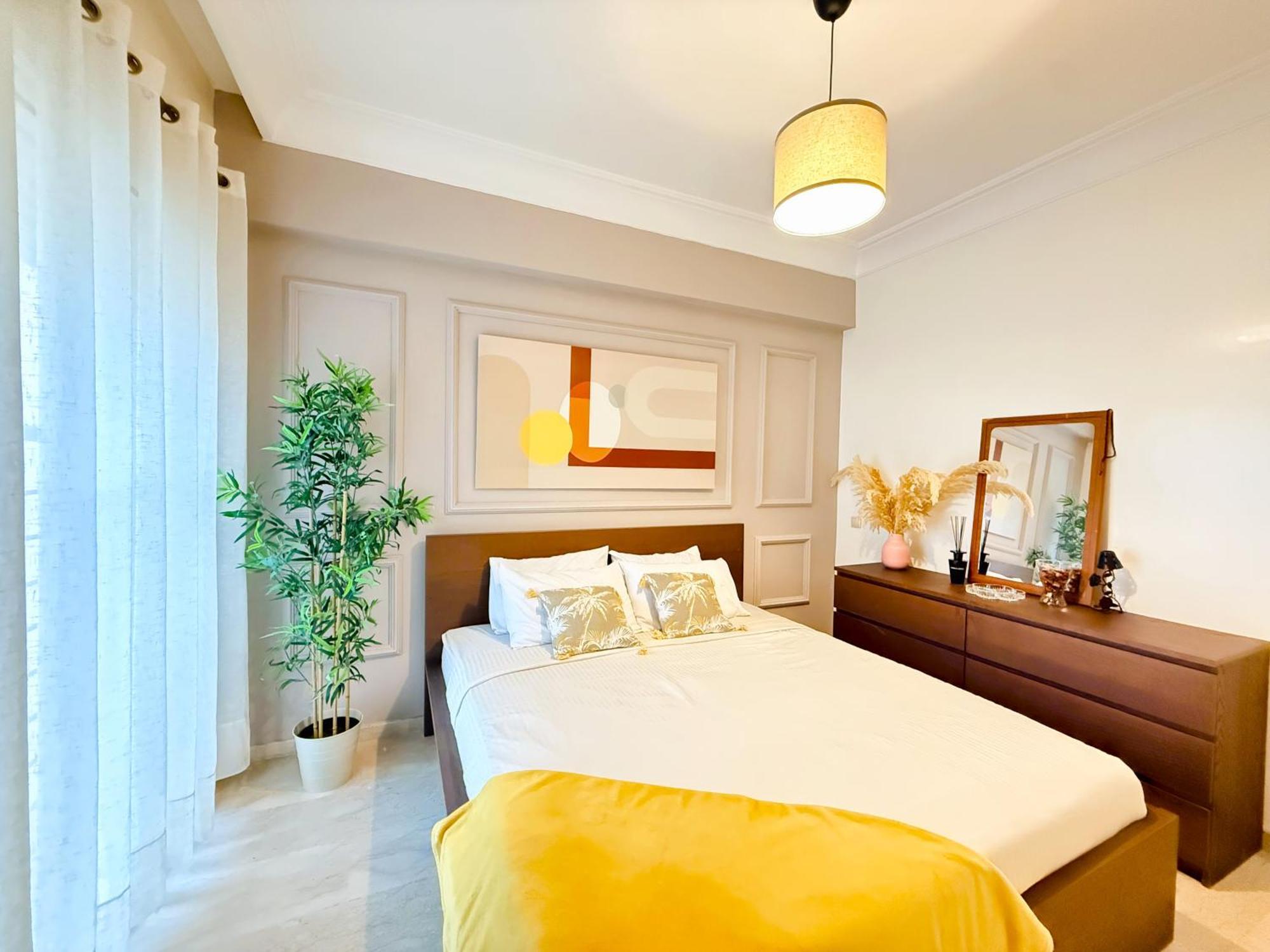 Cosy Greeny 3 Bdr - Downtown Near Oasis Train And Tramway คาซาบลังกา ภายนอก รูปภาพ