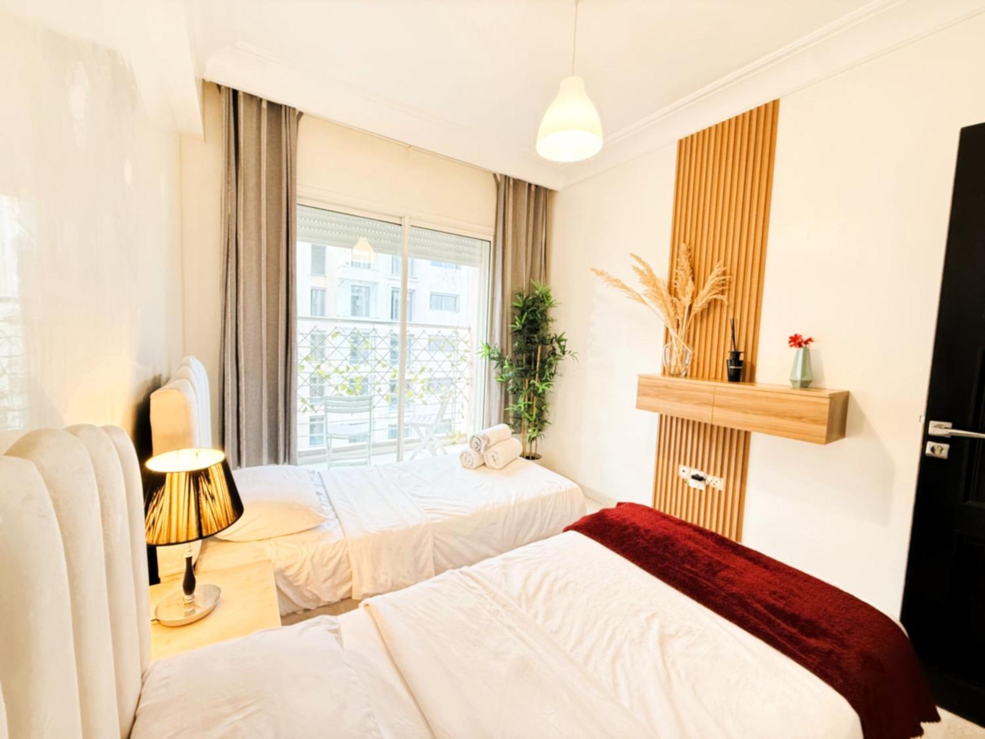 Cosy Greeny 3 Bdr - Downtown Near Oasis Train And Tramway คาซาบลังกา ภายนอก รูปภาพ