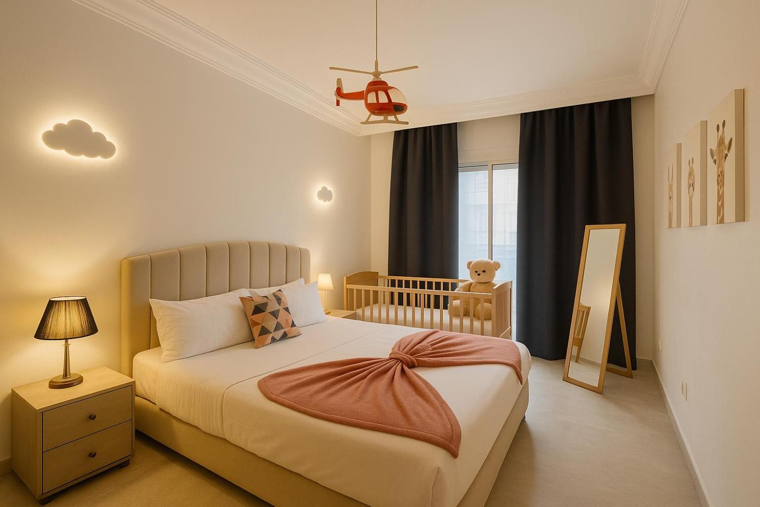 Cosy Greeny 3 Bdr - Downtown Near Oasis Train And Tramway คาซาบลังกา ภายนอก รูปภาพ